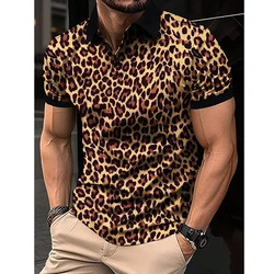 2024 Summer New Polo Shirt High Quality Breathable Loose European Short Sleeve Polo Neck T-shirt Mens T Shirts