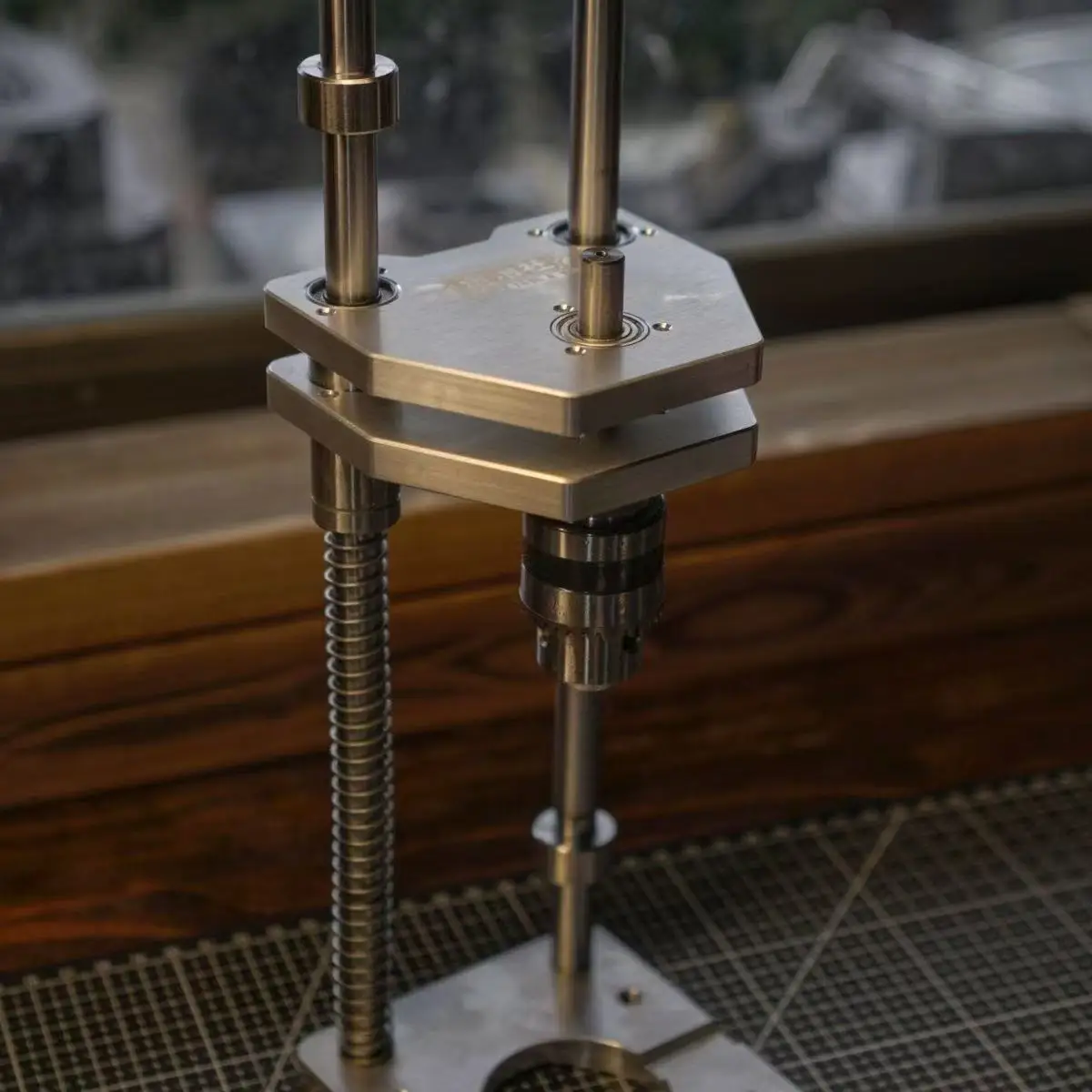 High-Precision Drill Vertical Drilling Stand - Auxiliary Drilling Bracket for Aluminum Profiles & Woodworking, Drill Press Stand
