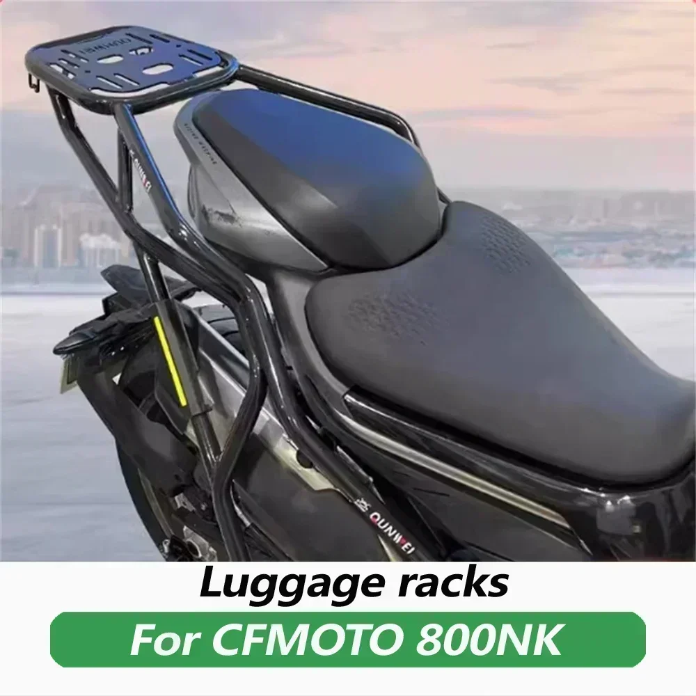 For CFMOTO 800NK NK800 800 NK Accessories Rear Luggage Rack Carrier Shelf Top Box Holder Support Rear Armrest shelf tailstock