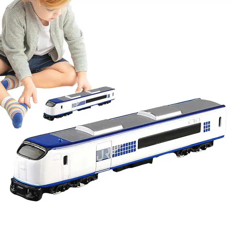 Japanese Shinkansen Train Model High Speed Rail Diecast Train High Speed Subway Train Toy Model Alloy Model Car Toys Gifts