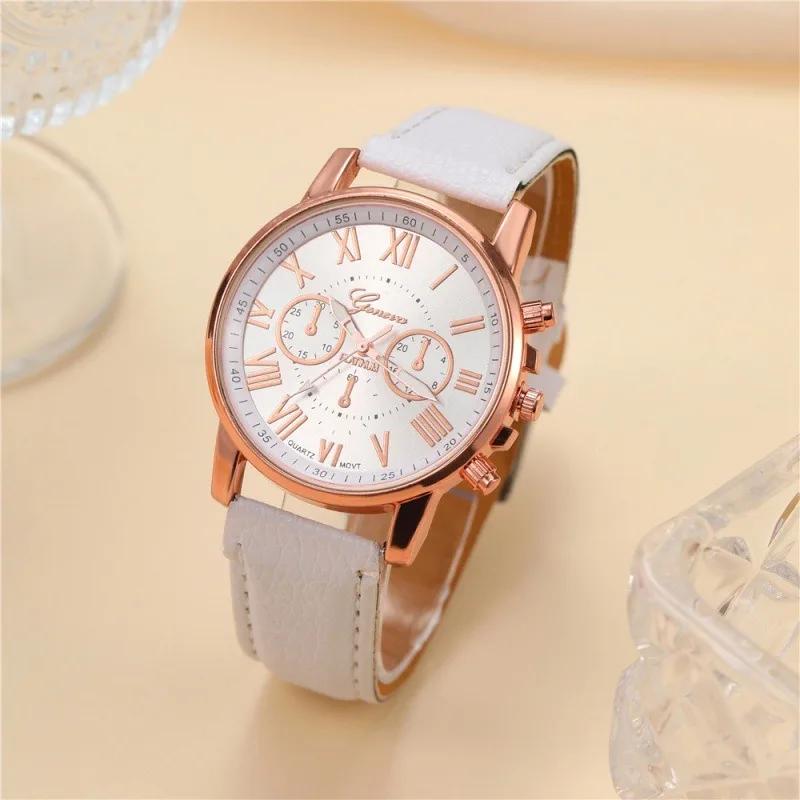 Ladies Fashion Simple Digital Alloy with Quartz Watch Bracelet 2pcs Set Luxury Women Simple Dial Ladies Watches Reloj Mujer