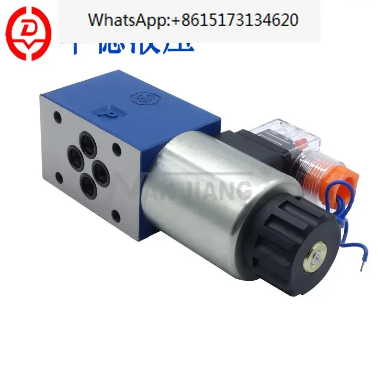 Huade Hydraulic Electromagnetic Ball Valve HD-M-3SED6UK 6CK 10UK 10CK Hydraulic Three way Electromagnetic Valve