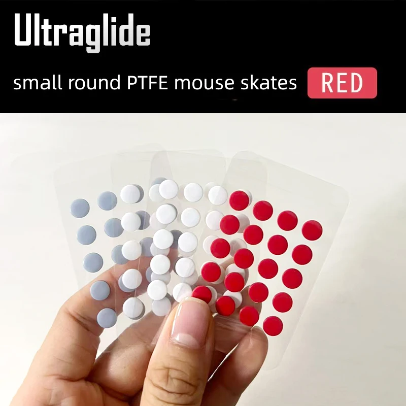 Ultraglide Small Round Dot Mouse Skates PTFE Silent ICE Control Speed Version Wear Resistant Mice Glide Feet Esports Universal
