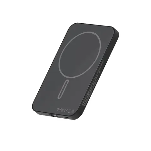 jimilife 5000mAh Banca di potere magnetica portatile wireless PD15W Batteria esterna a ricarica rapida per Magsafe per iPhone Samsung