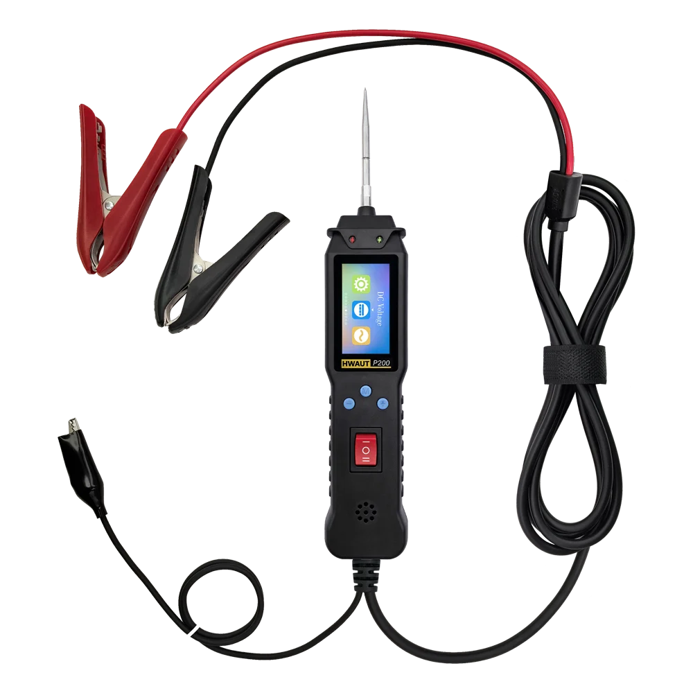 

P200 P100 24V 12V Automotive Probe Pen Car Tester DC Voltage Resistant Meter Circuit Battery Scanner Auto Diagnostic Tool