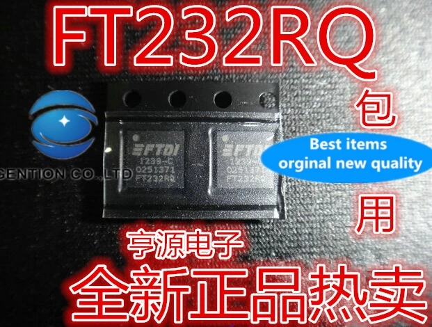 

5 шт. Turn FT232RQ FT232 QFN32 USB последовательный интерфейс IC чип в наличии 100% новый и оригинальный