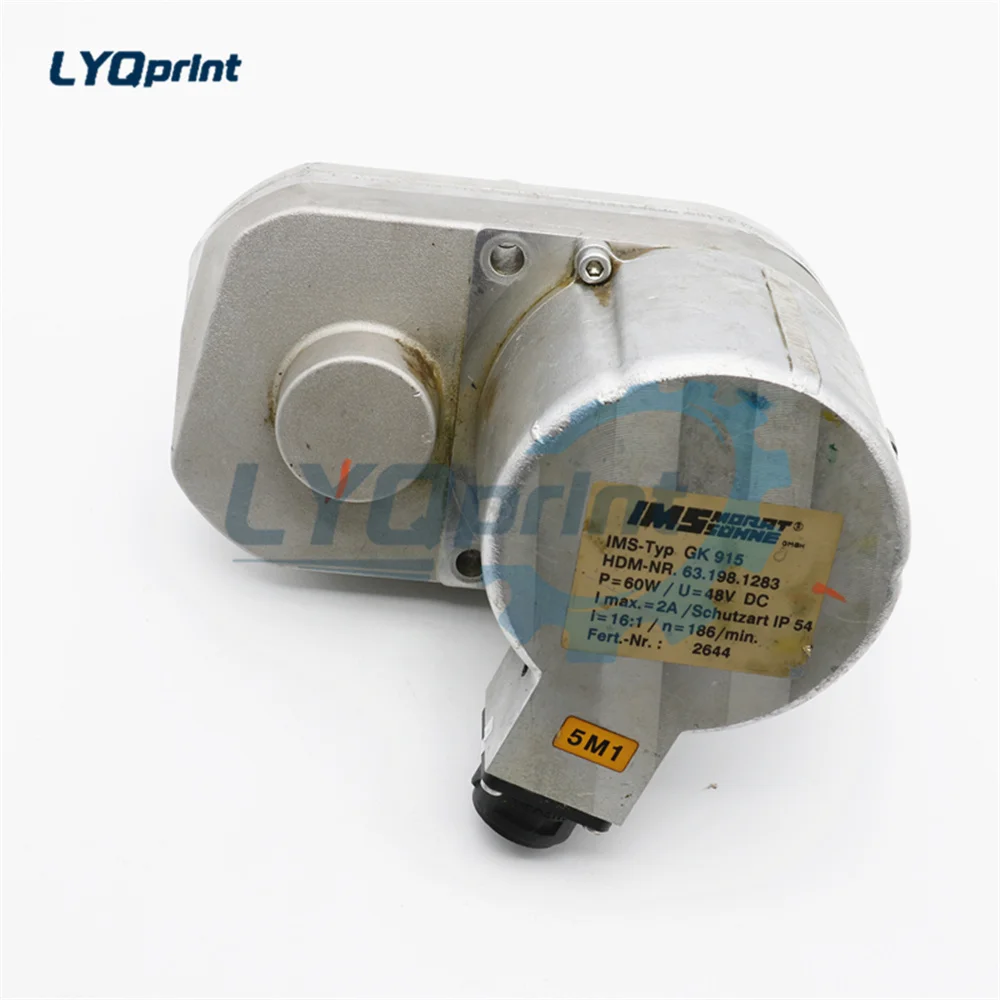 

63.198.1283 Heidelberg MO Machine Original 85% New Dampening Water Roller Motor