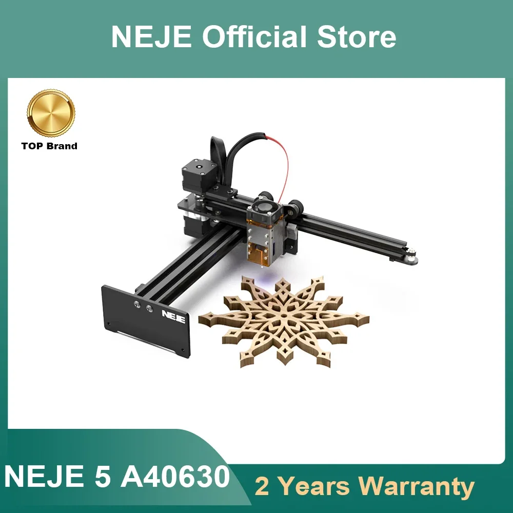 

2025 Upgraded NEJE 5 A40630 Laser Engraving & Cutting Machine Wireless Protable Laser Engraver & Cutter Wood Metal Engrving