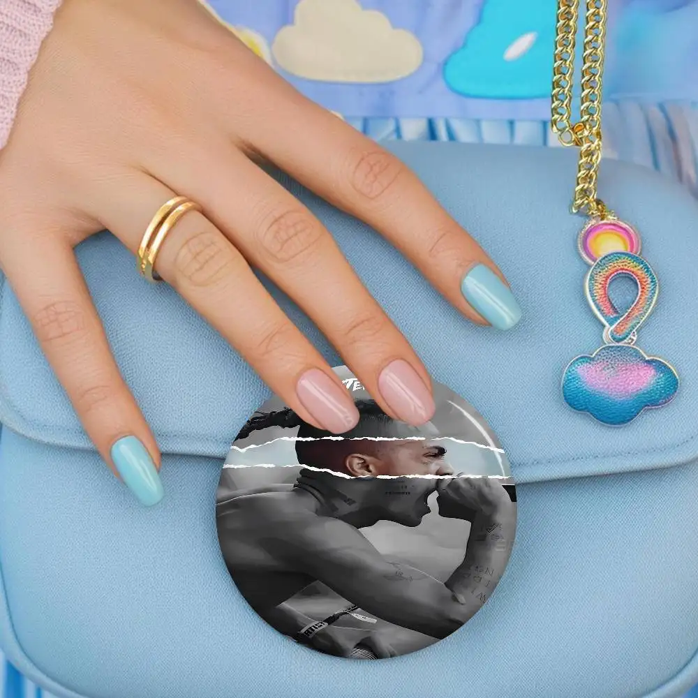 الهيب هوب Z-XXXTentacion فيلم لزجة لينة زر دبوس مشرق مطبوعة أيقونة هدية للأصدقاء شارة طوق بروش التلبيب دبوس معدني #4