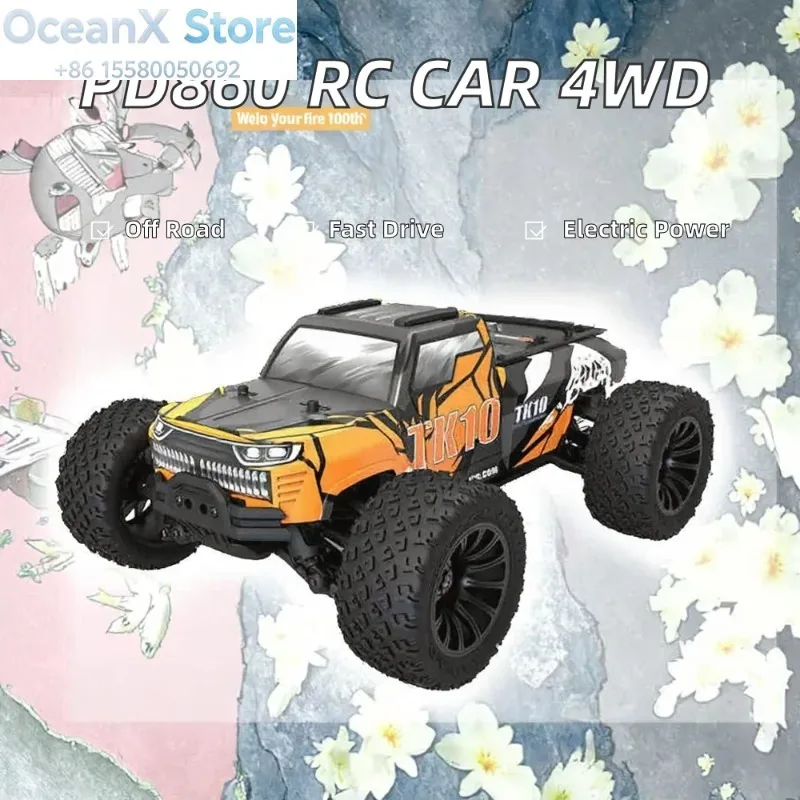 1/10 four-wheel drive brushless remote-controlled climbing vehicle