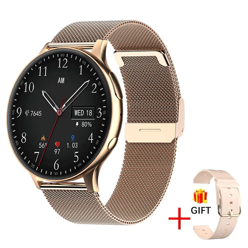 LIGE 2026 Smart Watch For All Smartphone Connection AMOLED Screen Bluetooth Call NFC Door Unlock Women Men Waterproof Smartwatch