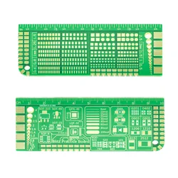 2 pezzi IFlight BLITZ PCB pratica scheda di saldatura 100x40mm scheda di esercizio per FPV principianti nuovi piloti che migliorano il livello di saldatura