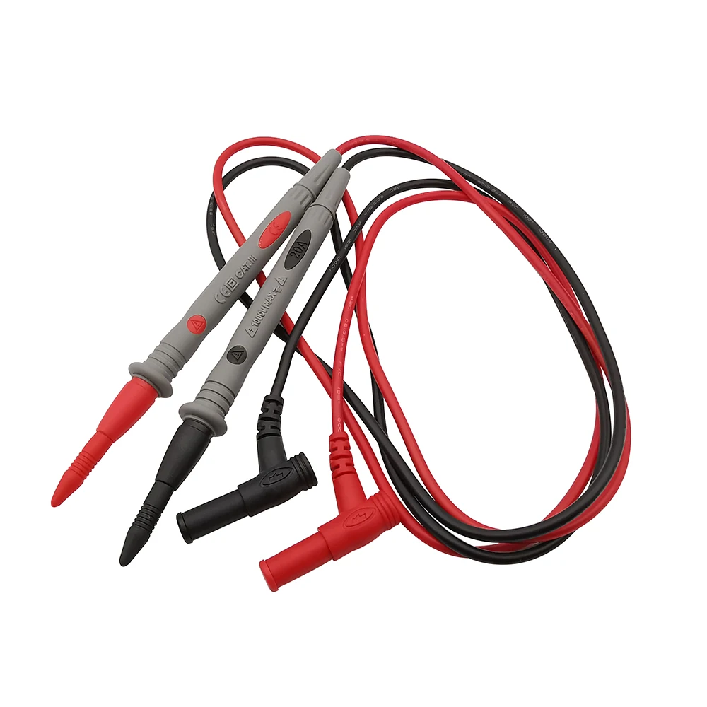 1 paar Multimeter Universal Sonde Test Blei Bananen Stecker Krokodil Clip Für Digital Multi Meter Tester Blei Sonde Draht Stift kabel – Detail 3