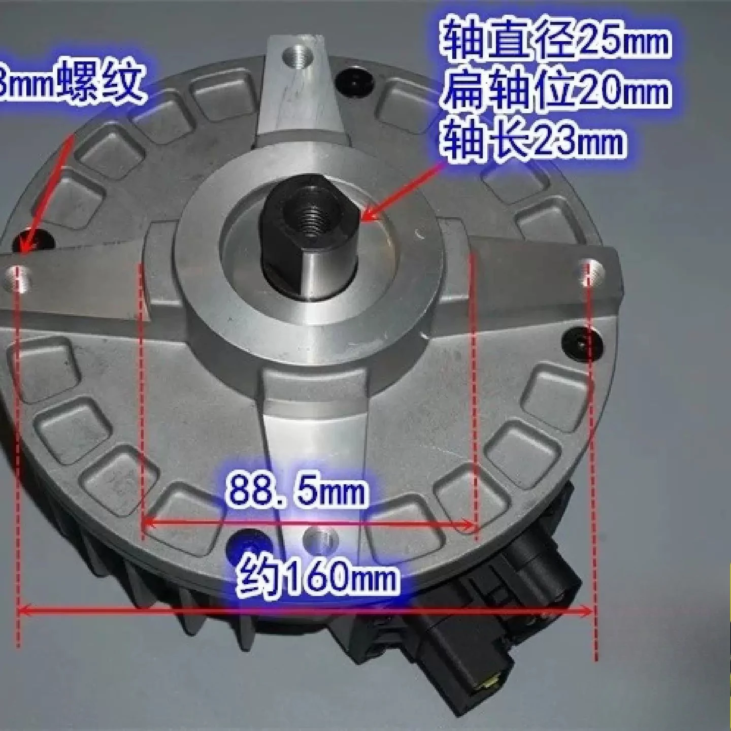 48V 72V 1200W BLDC Motor Low Speed High Torque for Electric Bike Go Kart Conversion Hub Motor not brand new 80% new