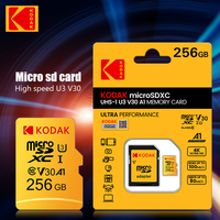 KODAK Micro SD card 256GB microsd Flash Memory Card 256GB U3 TF 4K Class 10 tarjeta Micro SD Card U3 UHS-I