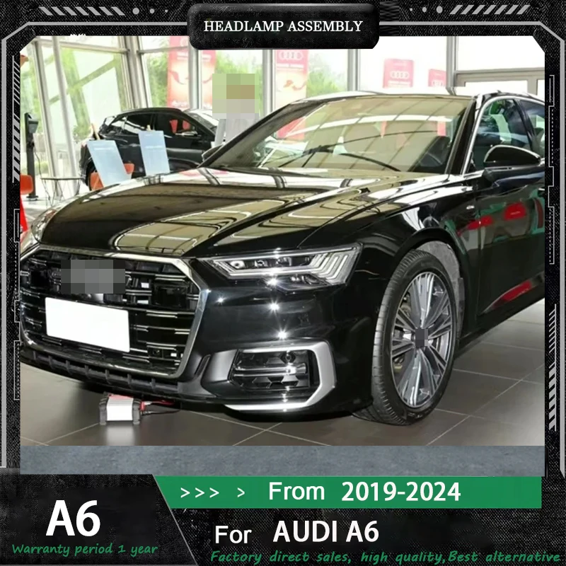 

LED Headlights for Audi A6 C8 2019 2020 2021 2022 2023 matrix style full LED DRL Dynamic Signal HeadLamp Auto Accessories 2pc