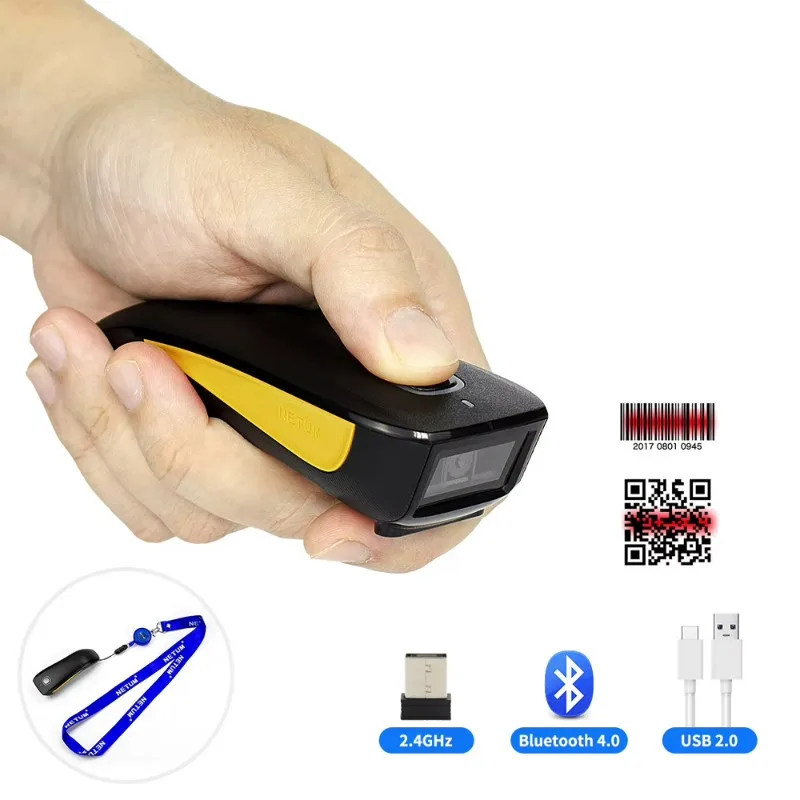 C750 Usb 2.0 2d Scanners Warehouse Handheld Mini Barcode Scanner