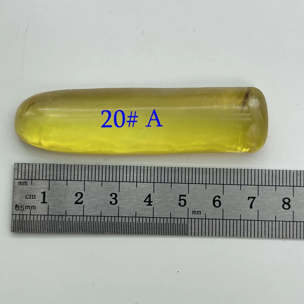 Meisidian Hardness 9 Laboratory Corundum Material Yellow Sapphire Rough