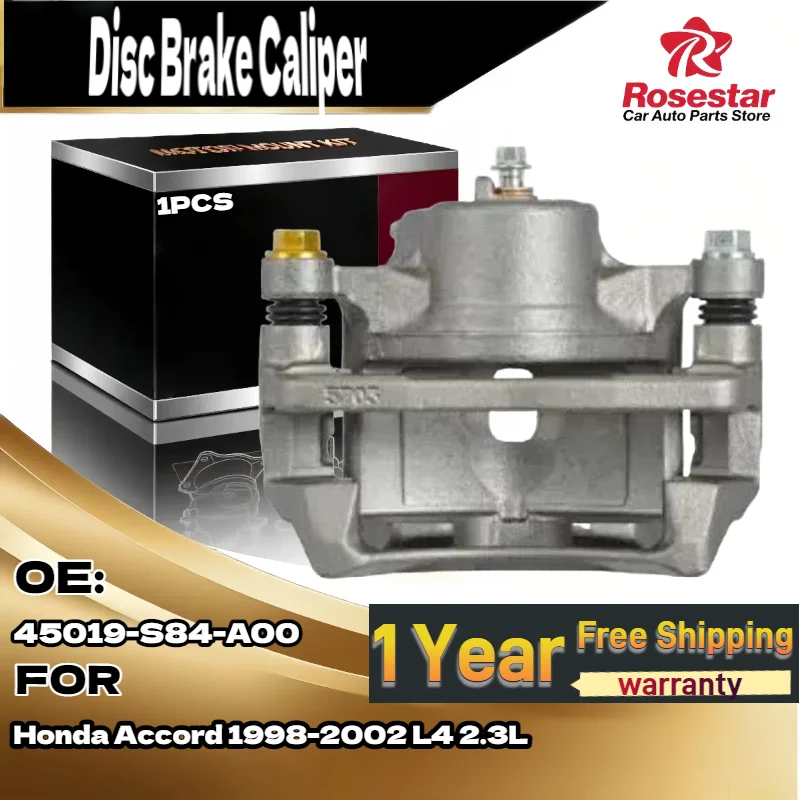 

Для Honda Accord 1998-2002 L4 2.3L 1x передний левый суппорт дискового тормоза с кронштейном OE 45019-S84-A00