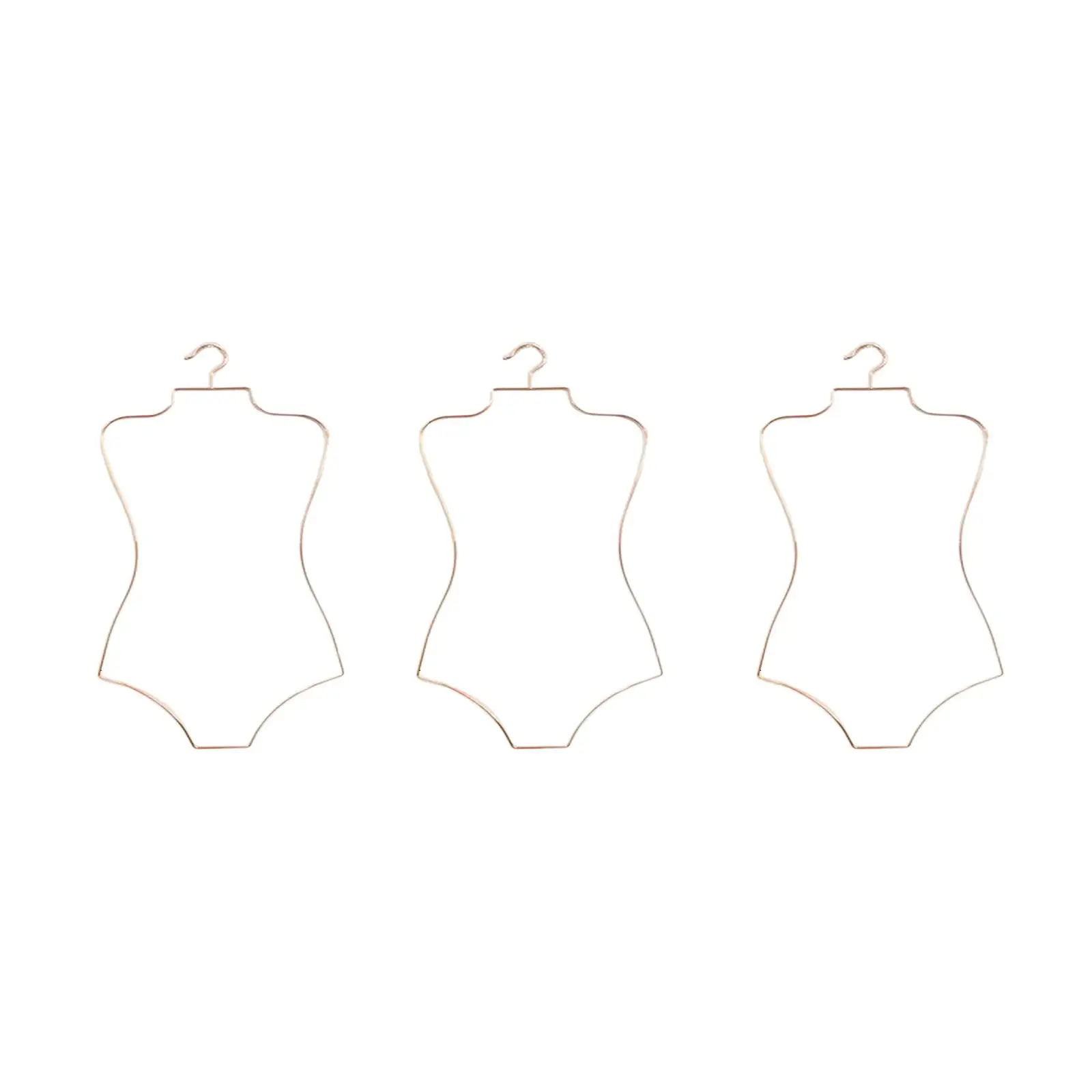 3x Bikini Swimsuit Hanger Boys Girls Dress Holder Clothes Hanger for Bedroom