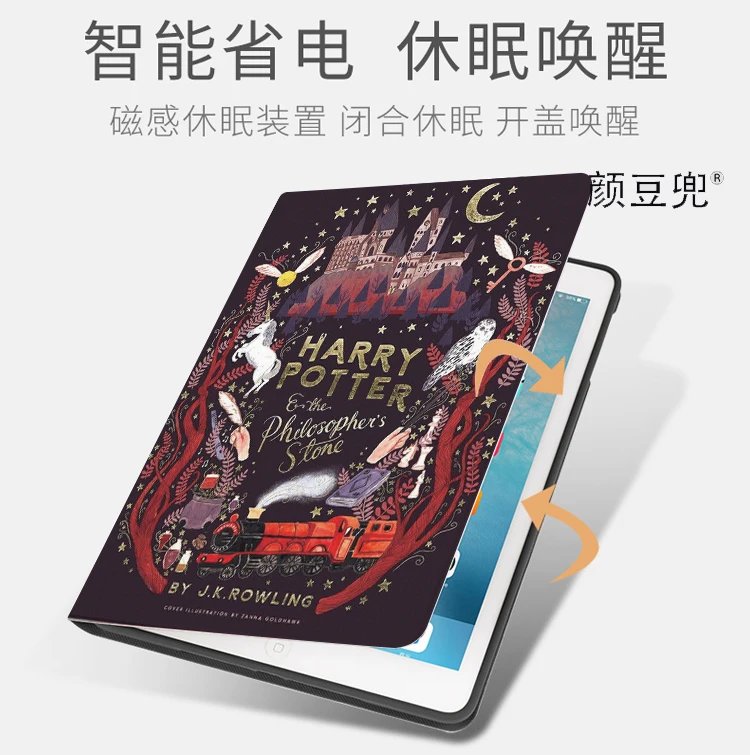 Yan Dou Dou Deathly Hallows Case For iPad 10.2 7th 8th Air 2 3 Mini 2 3 5 Case Luxury Silicone For iPad Air 4 iPad Pro12.9 Case