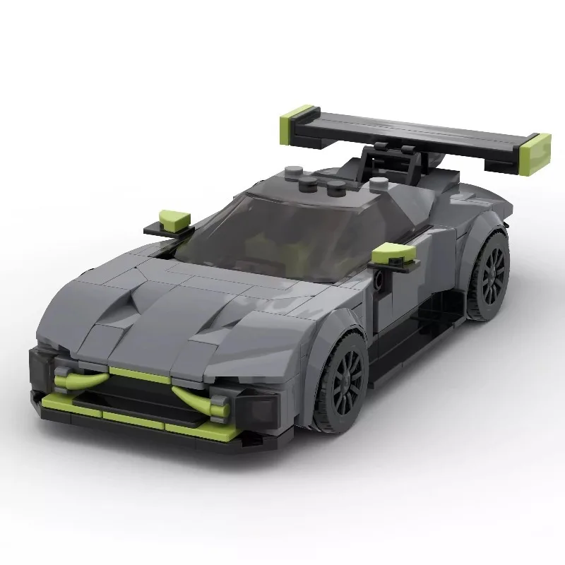 MCO City Super-Sportwagen 2-Tech Rennwagen-Set Bausteine Modell Kinder-Lernspielzeug Geburtstagsgeschenk Dekoration – Detail 8