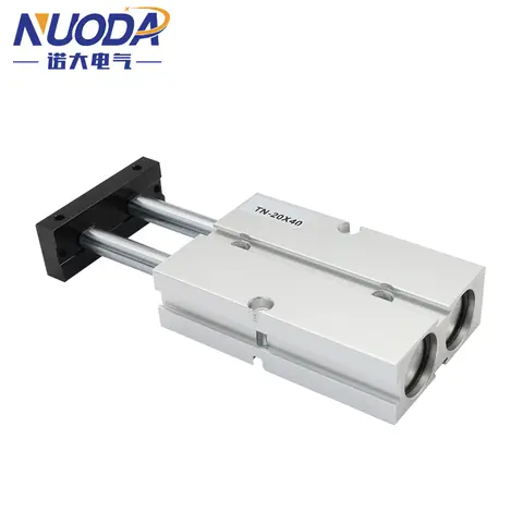 डबल रॉड टीएन टाइप न्यूमेटिक सिलेंडर एयर बोर 10 मिमी 16 मिमी 20 मिमी 25 मिमी 32 छोटे एल्यूमीनियम मिश्र धातु स्ट्रोक 30 35 40 45 50 60 70 75 मिमी 12 best sales टीएन एयर - №11