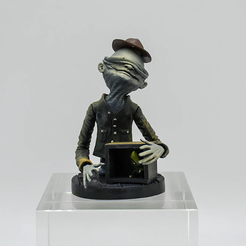 9cm Little Nightmares The Janitor Anime Game Figure Mono Action Figure Nomes Six Figurine Mini Collection Model Doll Toys Gifts