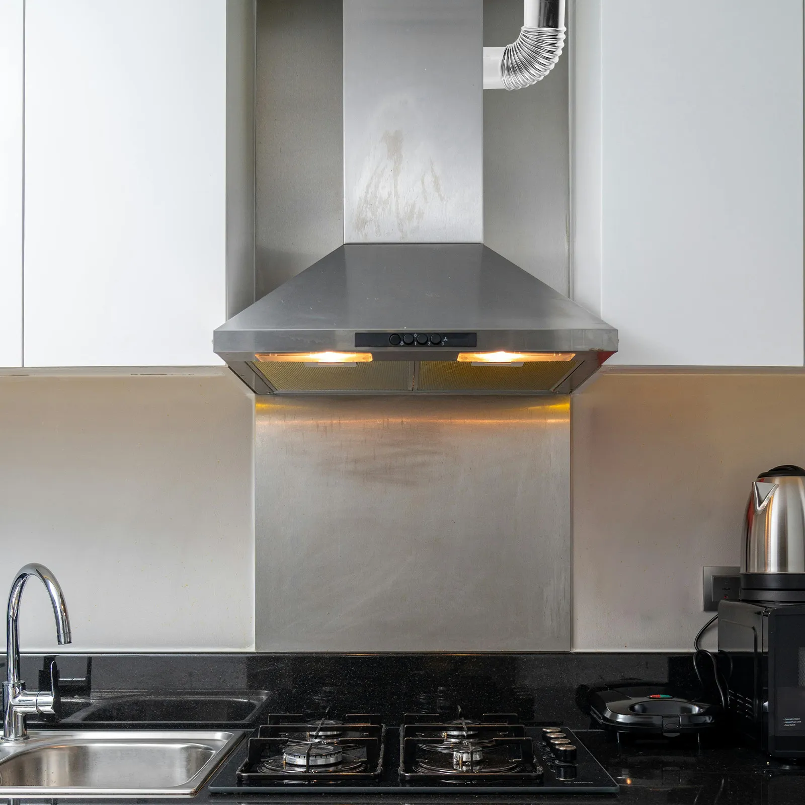 

2 шт. Утолщенные коленчатые фитинги из нержавеющей стали 60 мм для выхлопной трубы газового водонагревателя, эффективная дымоходная труба для печи