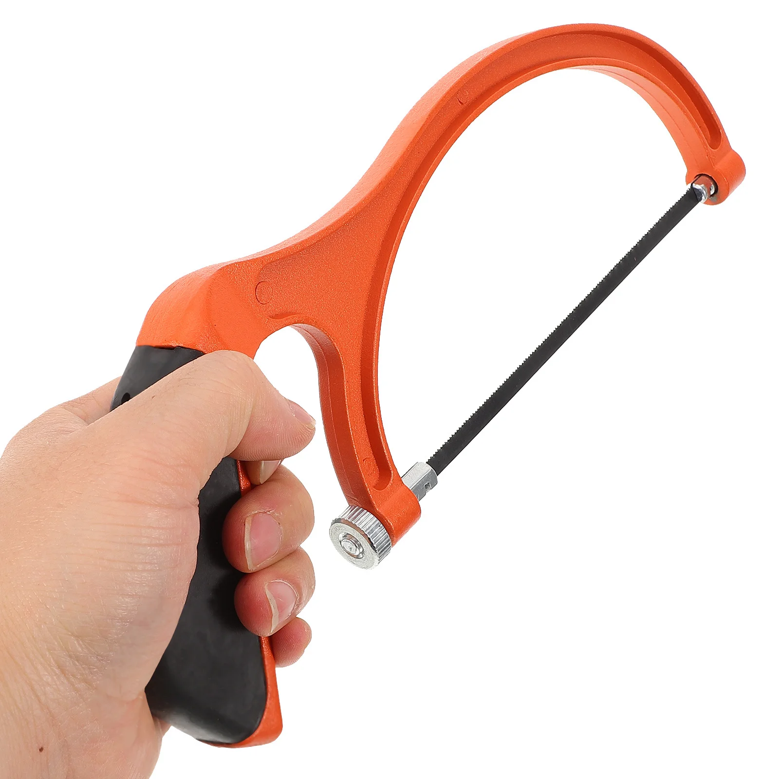 

1Set Mini Saw Small Hand Saw for Woodworking and Metalworking Thick Blade Portable DIY Cutting Tool Ergonomic Handle U Shape