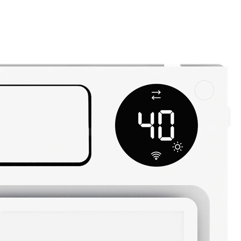 Multifunctional Intelligent Air-Heating Bath Heater Integrated Hanging Exhaust Fan Lighting Integrated Bathroom Heating Fan