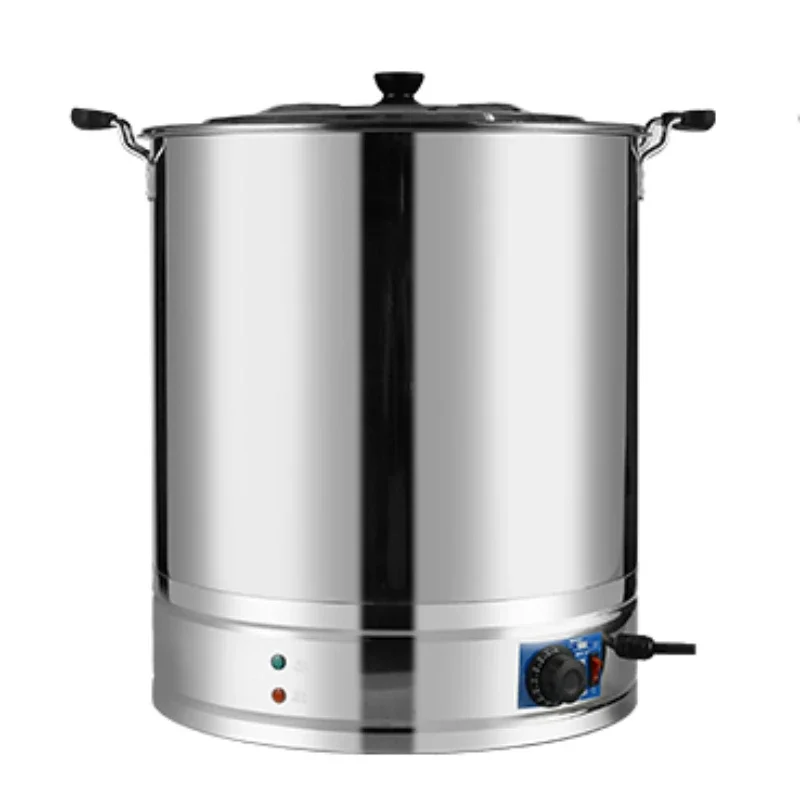 

Commercial water heater 50 liters thermal insulation electric kettle soup wine pot boiler kitchen equipment