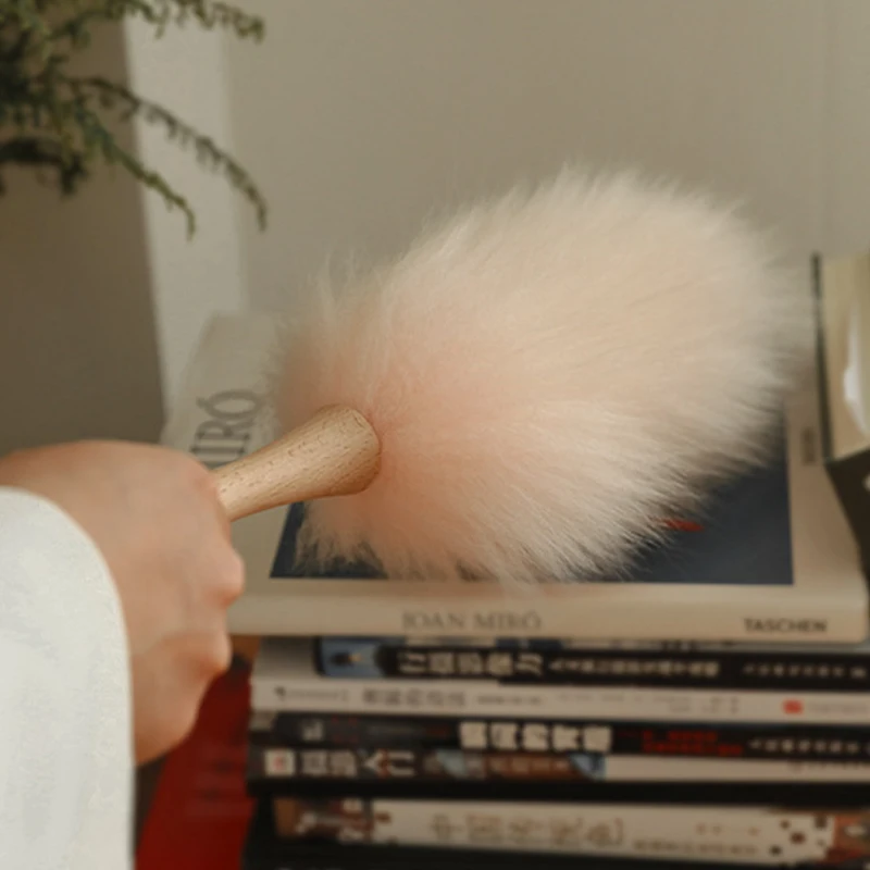 Multifunctional Wool Duster Household Removal Soft Car Piano Lamp Furniture Cleaner Brush Anti-static Duster Brush view 5