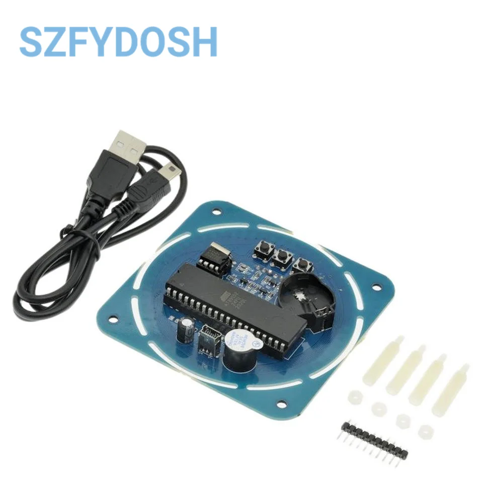Alarm Electronic Digital Clock LED Temperature Display DIY Kit Learning Board 5V with shell DS1302 Digital LED Display Module
