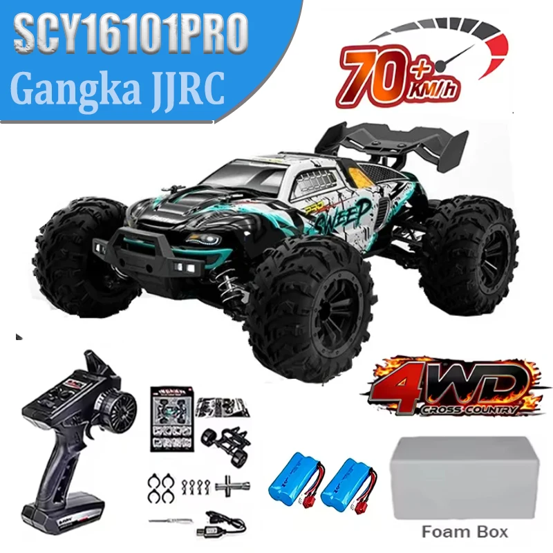1:16 SCY 16101PRO 16102PRO 16103PRO 4WD Brushless RC Car 70km/h High Speed Off Road Racing Car Remote Control Toy Car Gift