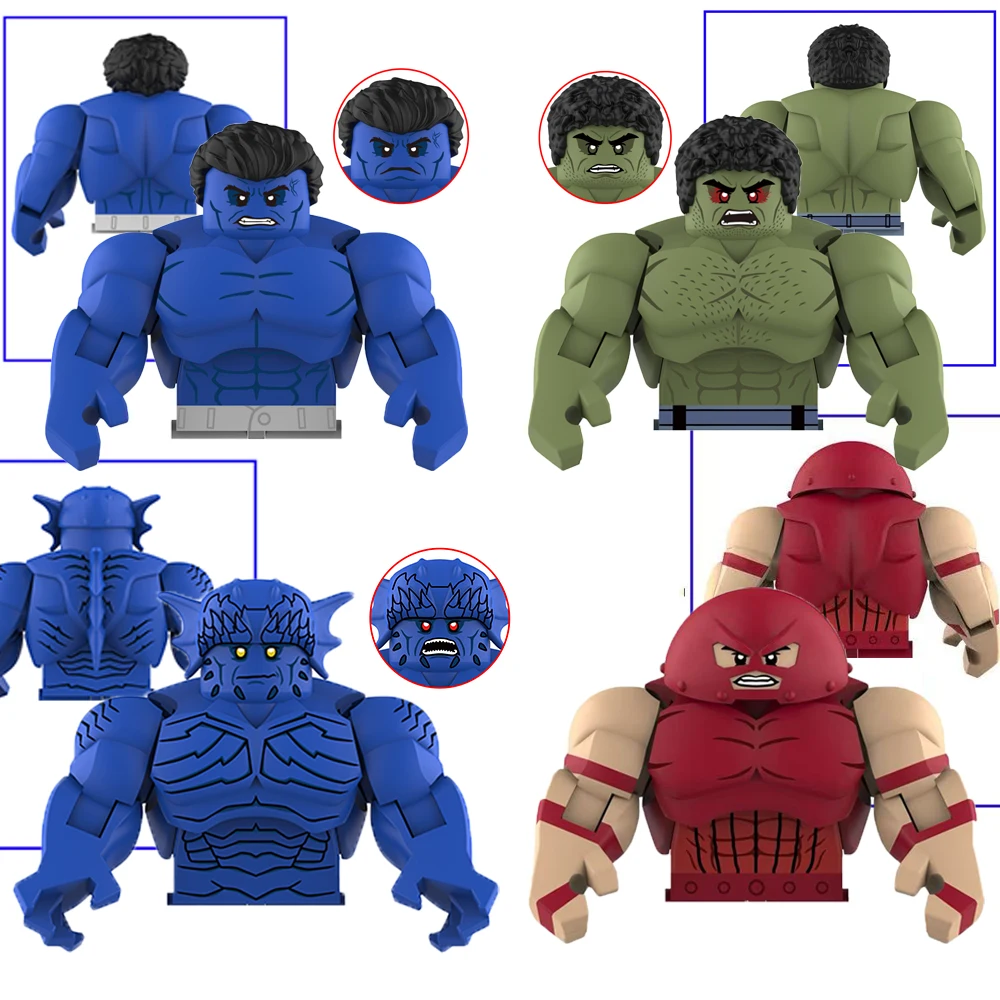 7CM New Movable Model Mini Bricks  Red Tank Juggernaut  Assemble Compatible Action Figures Puzzle Toy Building Blocks Gifts