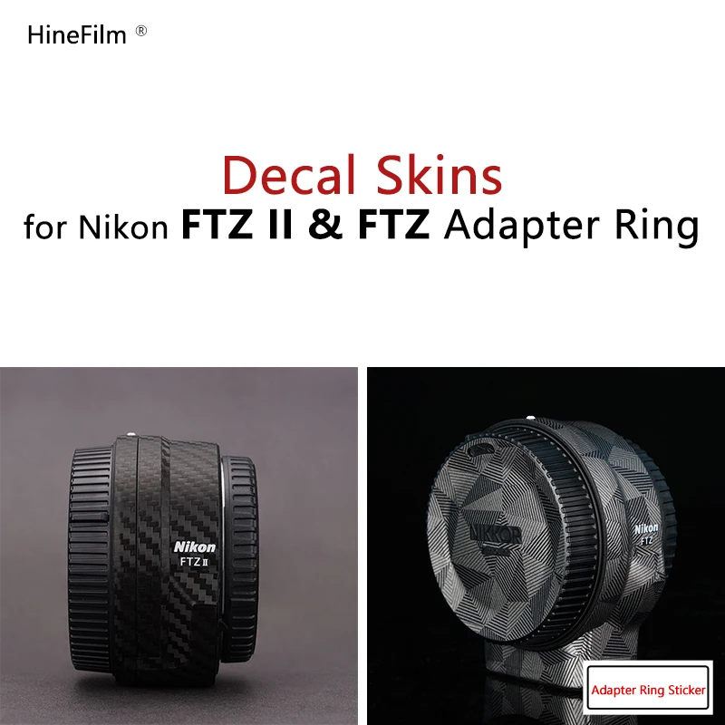 

FTZ Ring Adapter Wrap Sticker for Nikon FTZ / FTZ II Adapter Ring Premium Decal Skin Protective Cover