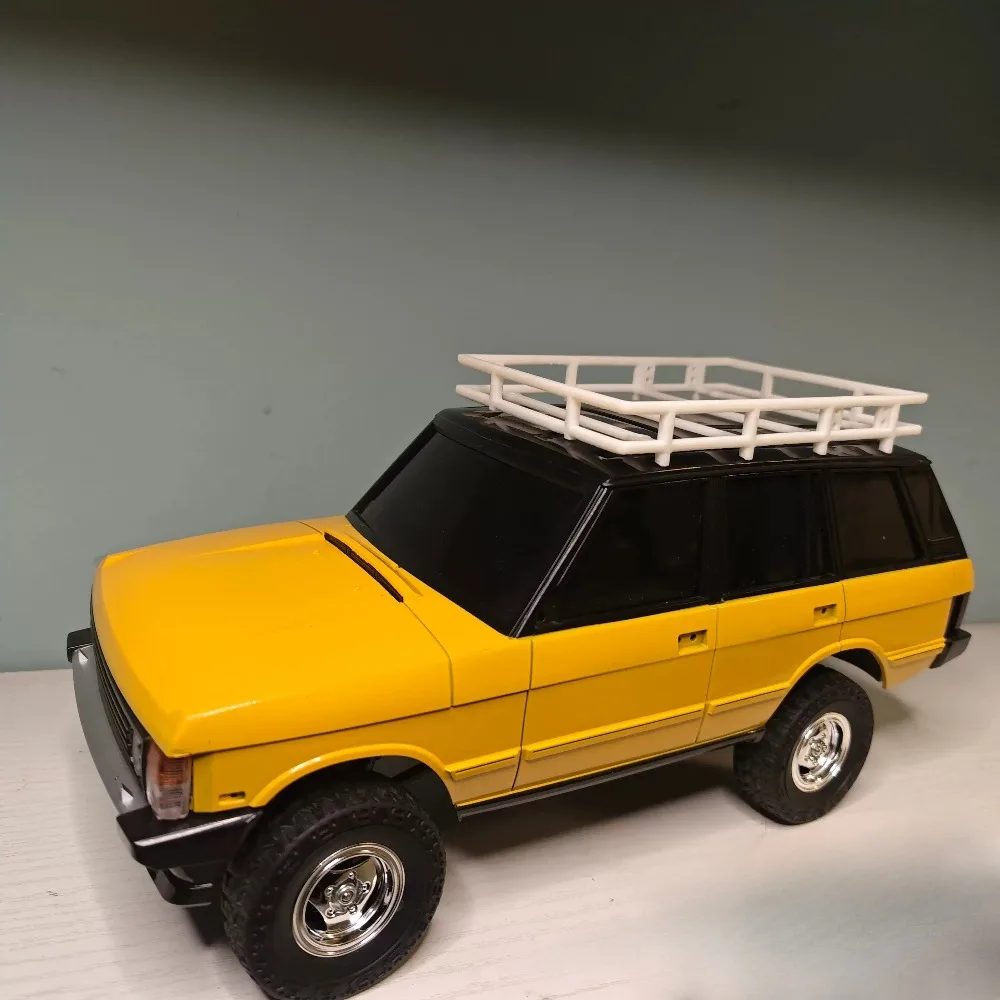 Custom Size Luggage Rack Exterior Decor Upgrade Parts for 1/18 Scale LDRC LD18401 RC Crawler Simulation Replacement Accessories