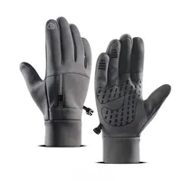 Waterproof Cycling Gloves Winter Touch Screen Bicycle Gloves Outdoor Scooter Windproof Riding Motorcycle Ski Warm Bike Gloves