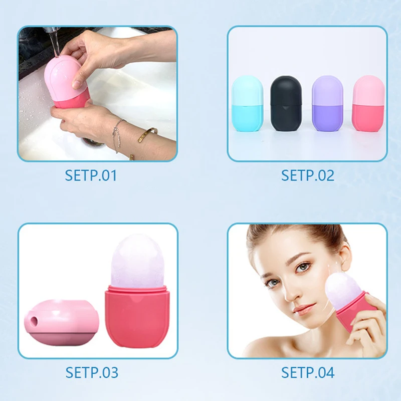 เครื่องมือยกกระชับผิวหน้า บิวตี้ลิฟท์ ถาดทำน้ำแข็งซิลิโคน ฮอกกี้น้ำแข็ง ลูกบอลน้ำแข็ง เครื่องนวดหน้า ลูกกลิ้งหน้า ลดสิว