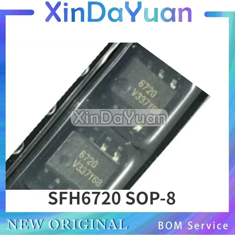 

10 pcs SFH6720 VISHAY SFH6720T SOP-8 High-speed Optocoupler 5mbs Inverter Dedicated
