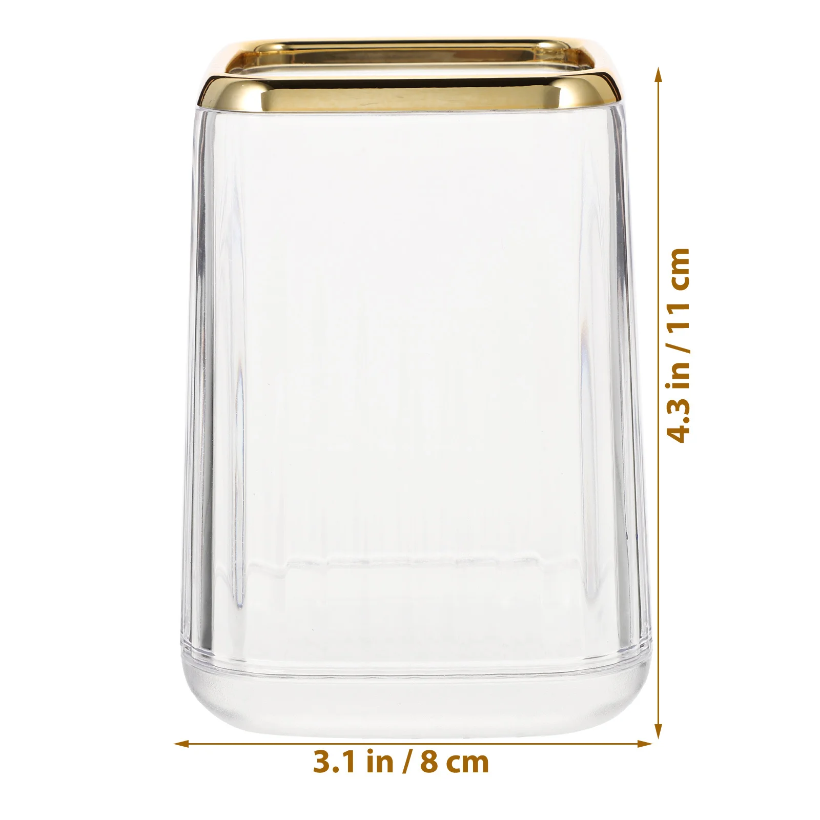 クリアメイクブラシホルダー バニティオーガナイザー ペンシルペンカップ デスク収納オーガナイザー メイクブラシホルダー ペンカップ