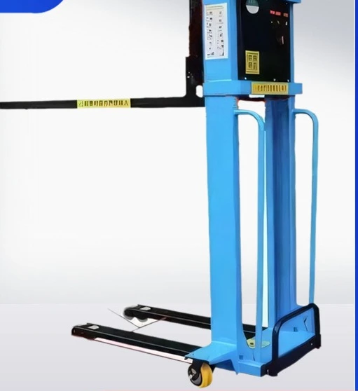 

2026 Forklift Manual Hydraulic Truck 1 Ton 2 Ton Stacker Electric Raising Truck Land Cattle Forklift Four Wheel Handling