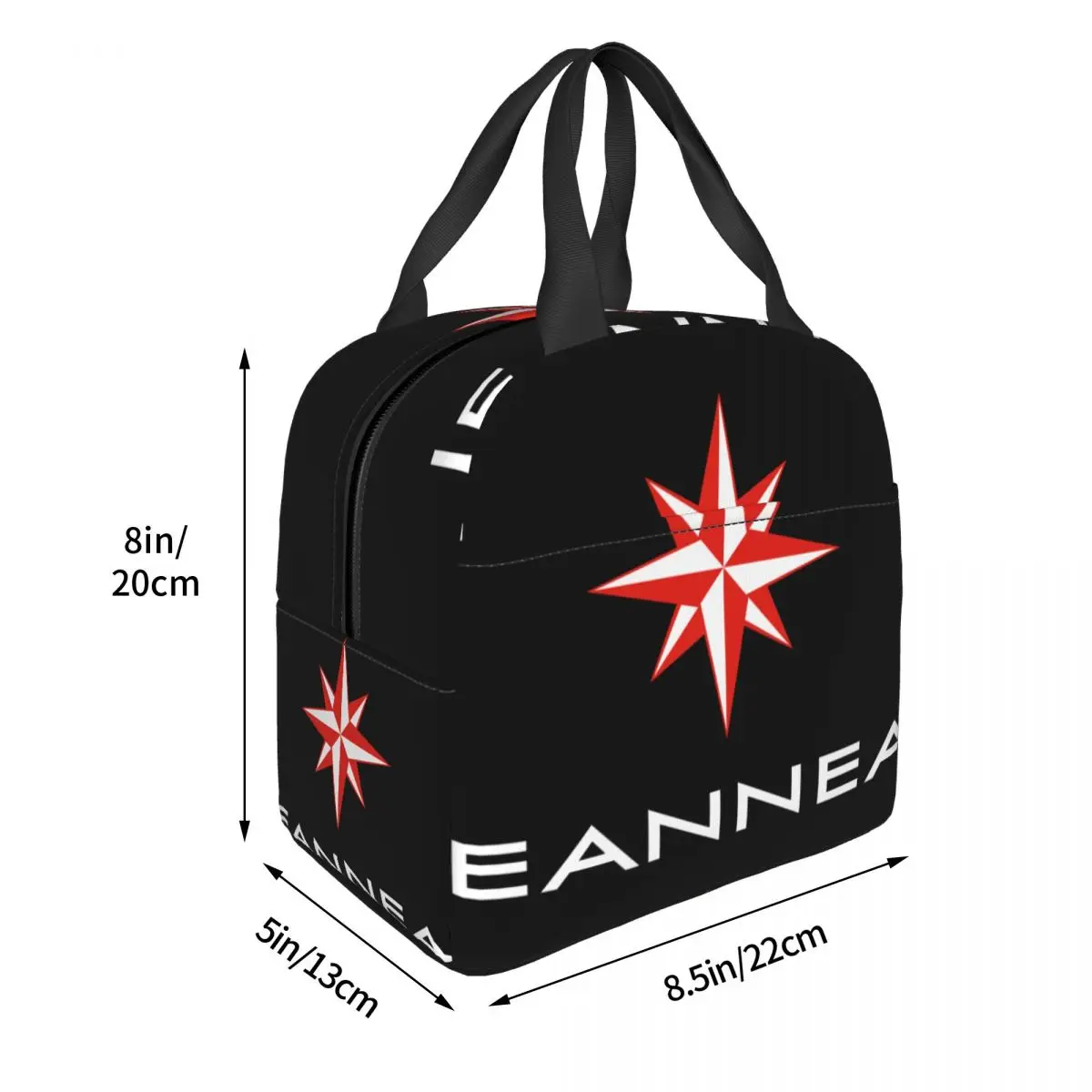 Jeanneau Jachten Lunchtas Unisex Draagbare Koeler Geïsoleerde Lunchbox Food Bento Box