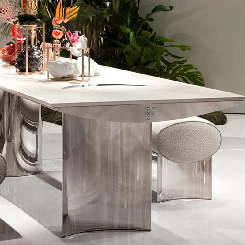Marble dining table