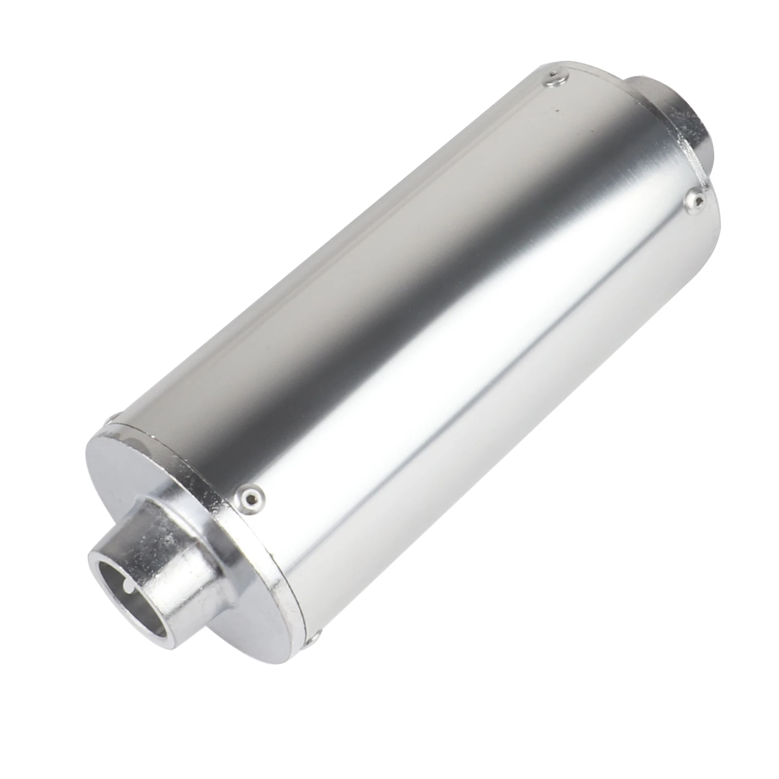 Universal Metal Flat Mouth Exhaust Pipe Muffler Fit For Dirt Pit Bike Off Road ATV Exhaust Muffler Pipe Motorcycle