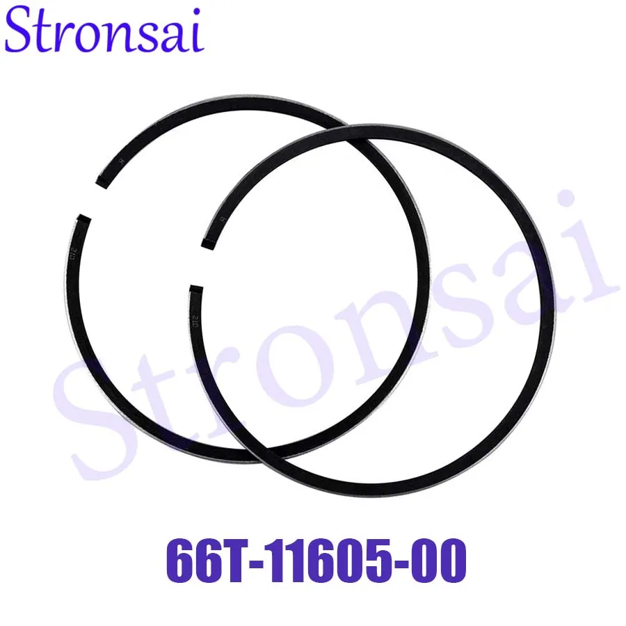 

66T-11605-00 STD Piston Ring Set (0.50Mm O/s) for Yamaha Outboard Motor 2 stroke 40HP Boat Engine Parts