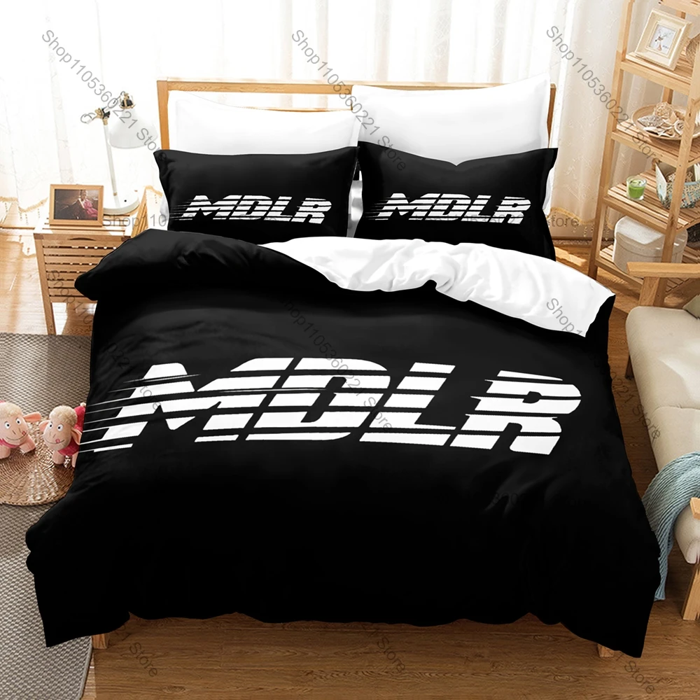 Famous Spanish-Moroccan Drill Rapper Morad MDLR Bedding Set 1 Duvet Cover + 2 Pillowcases HD Digital Print Bed Linen