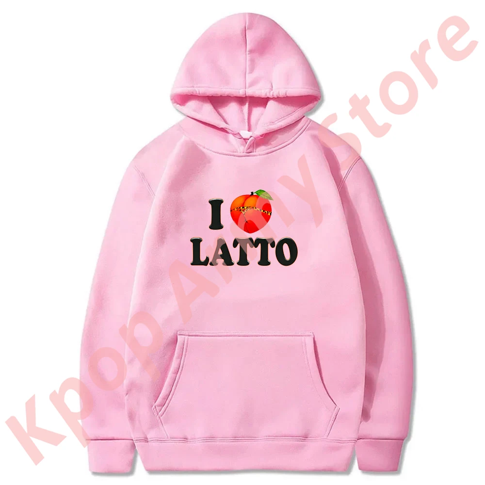 I Love Latto Hoodies Sugar Honey Iced Tea Tour Merch Pullovers Cosplay Women Men Fashion HipHop Sweatshirts