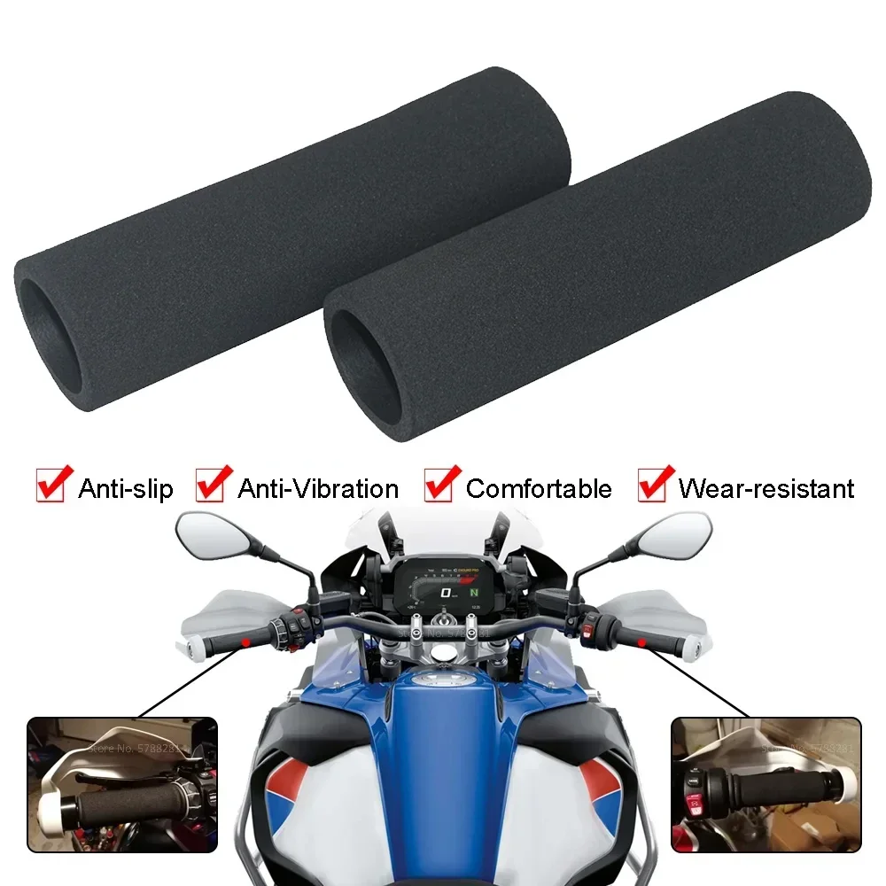 R1250GS Motorcycle Handlebar Protector R1200GS Cuffs Cover R1200RT Handle Grips Cover Accessories For BMW F800GS K1300GT F900R